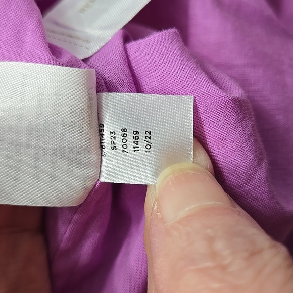 Ann Taylor Pink Purple Plaid Belted Midi Checkered Sleeveless Dress Sz Pepite 0 - Picture 13 of 14